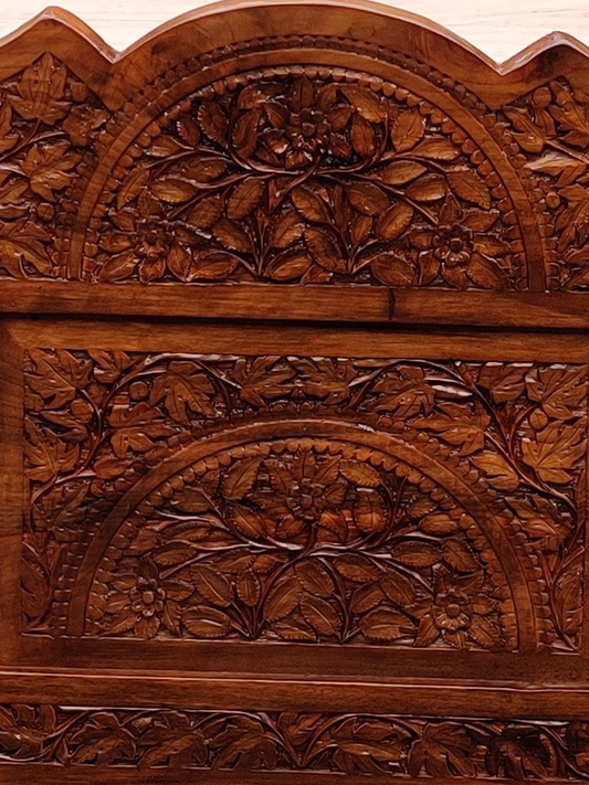 Chinar Walnut Bed King