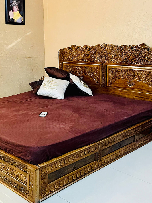 Almond poshkar Design Bed