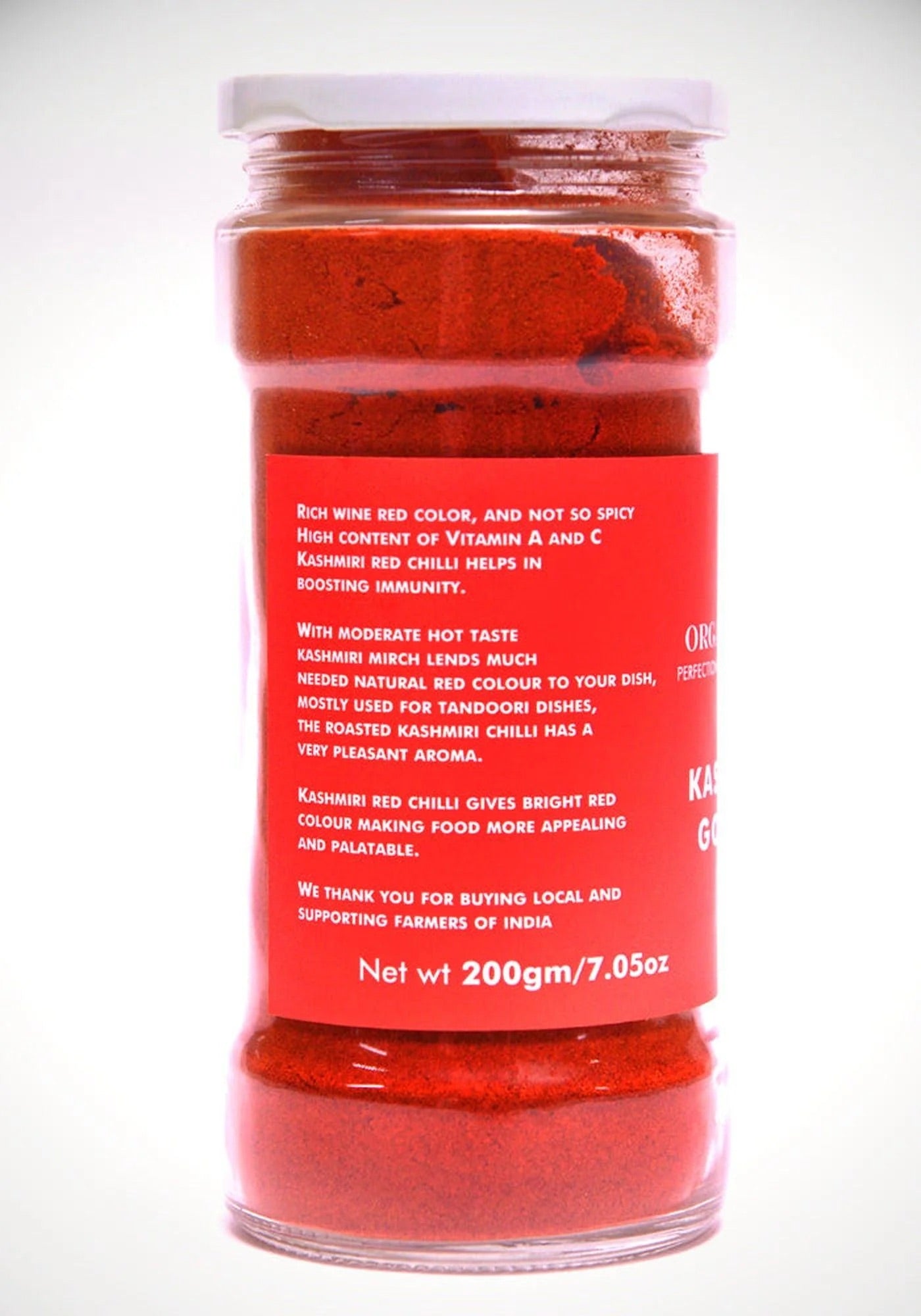 Premium Kashmiri Lal Mirch Powder | Rich Aroma & Vibrant Color | Red Chilli Powder