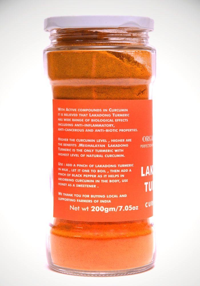 Authentic Meghalaya Lakadong Turmeric - High Curcumin Haldi